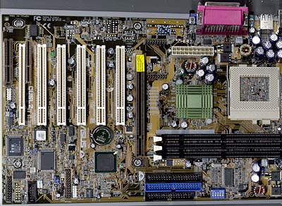 DDR chipset roundup - Asus CUSL2 foto