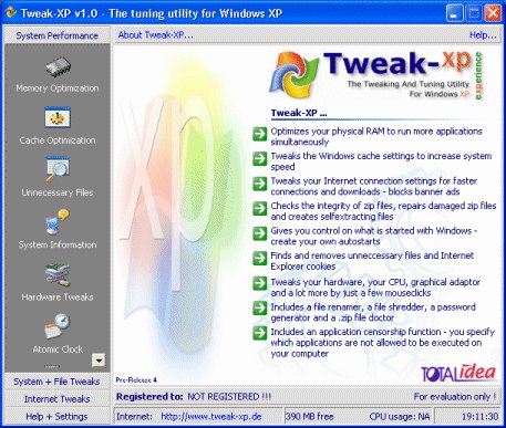 Tweak-XP 1.0