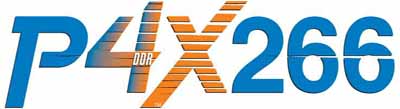 VIA P4X266 chipset logo