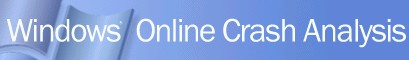 Online Crash Analysis