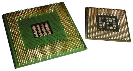 Achterkant Socket 423 & Socket 478 Pentium 4