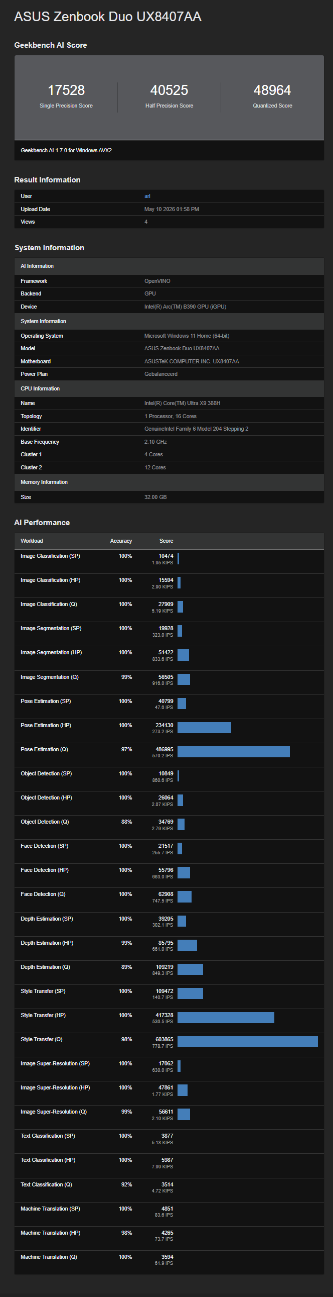 geekbench ai 5 geekbench ai 5