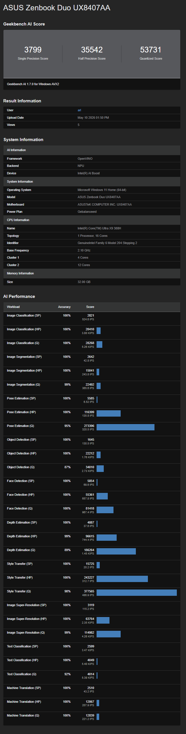 geekbench ai 3