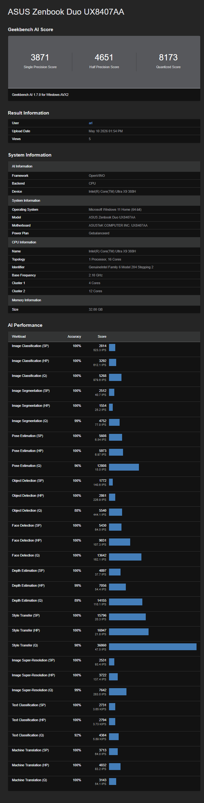 geekbench ai 4