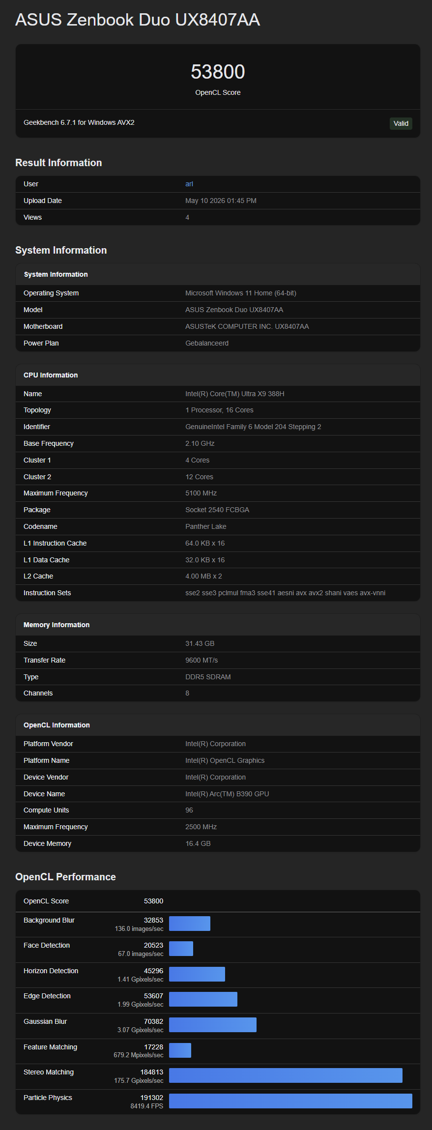 geekbench 1