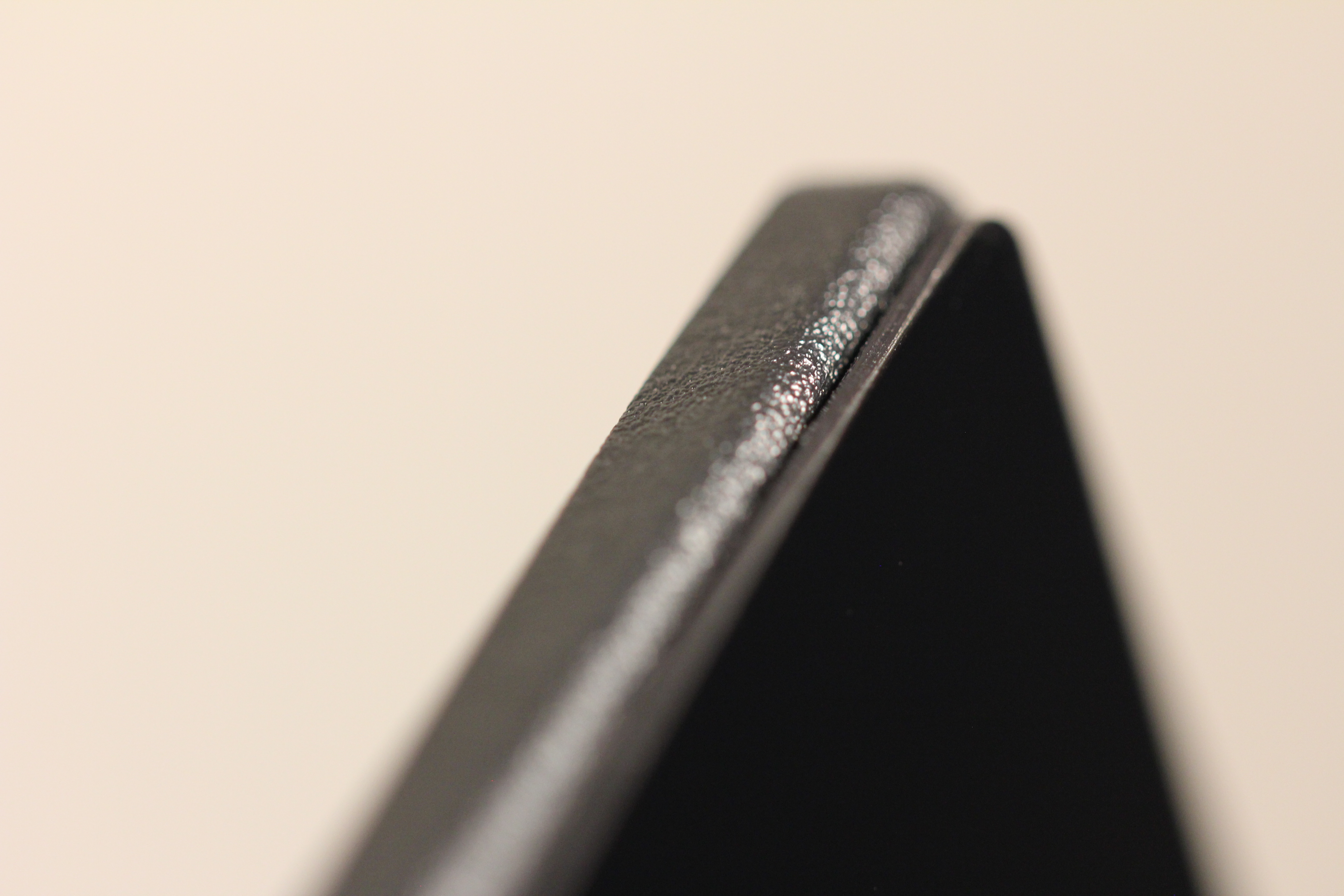 Hoek van het scherm, close-up