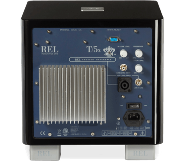 Rel Subwoofer T/5x Zwart (Wit, Zwart)