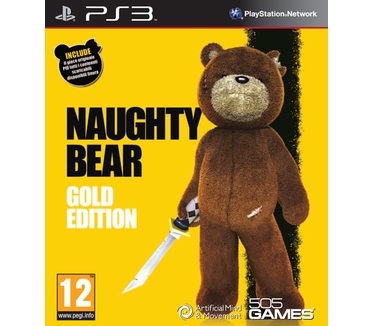 SCEE Naughty Bear gold edition