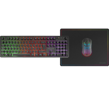 Mars Gaming MCPWX 3-in-1 Wireless Gaming Combo Zwart