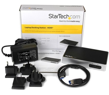 Startech.com HDMI docking station voor laptops USB 3.0 Universele laptop port replicator