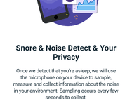 Fitbit snoring detection