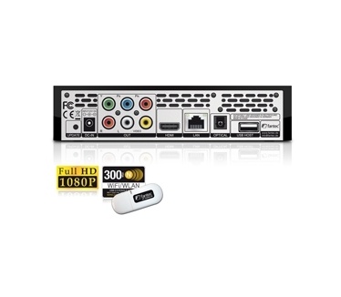Fantec P2550 + WiFi Media Player  2TB