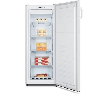 Hisense FV191N4AWD - Vrijstaande vriezer - Wit - 143 cm hoog - Energieklasse D - Geluidsniveau 38 dB(A) - Inhoud 155 liter