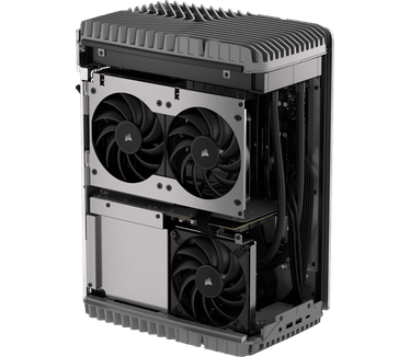Corsair One i500 (64GB ram, GF RTX 4090) Wood Bright