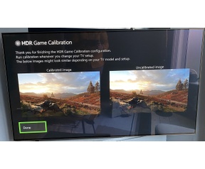 Xbox hdr kalibratie