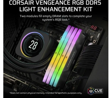 Corsair Vengeance RGB DDR5 Light Enhancement Kit, Zwart