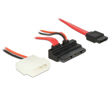 Delock 0.3m Micro SATA + SATA 7p / 2p