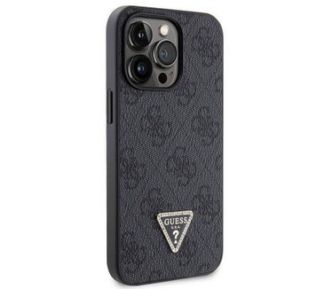 Guess 4G Triangle Crossbody Case - iPhone 13 Pro (6.1") - Zwart Zwart
