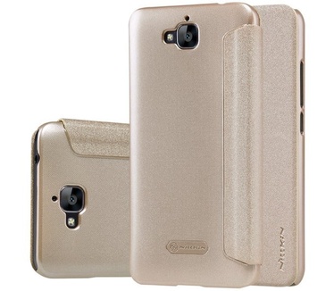 Nillkin New Sparkle Book Case voor Huawei Y6 PRO - Goud Goud