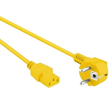 Eeconn Netsnoer, Schuko Haaks - C13, 3x 1.00mm