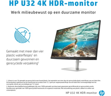 HP U32 (368Y5E9) Zwart