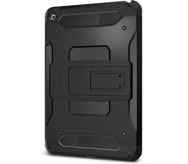 Spigen Tough Armor Apple iPad Mini 4 Case - SGP11736 - Smooth Black