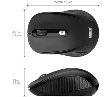 Anker 2,4G Wireless Compact Optical Portable