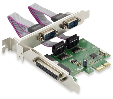 Conceptronic PCI Express Card 1-Port Parallel & 2-Port Serial