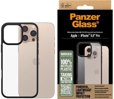 PanzerGlass PG HardCase Black iPhone 16 6.9Inch Pro