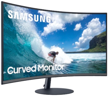 Samsung C24T550FDU Zwart