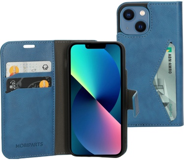 Mobiparts Classic Wallet Case Apple iPhone 13 Mini Steel Blue