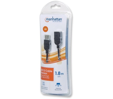 Manhattan 1.8m USB 2.0 A-A m/f