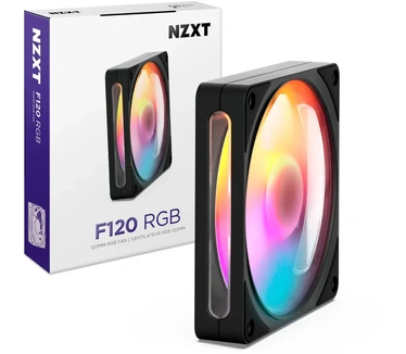 NZXT F120 RGB (2026) Zwart