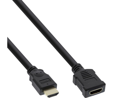 InLine 2m HDMI-HDMI Zwart
