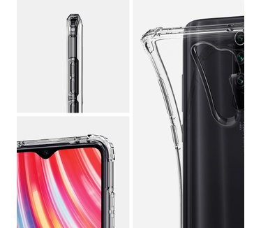 Spigen Crystal Shell Xiaomi Redmi Note 8 Pro Case  Transparant