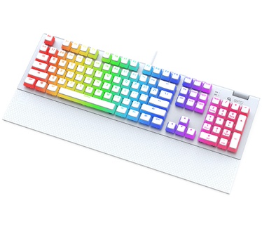 SPC Gear GK650K Omnis RGB Onyx White Pudding Edition (Kailh Red, Qwerty US)