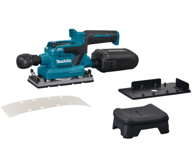 Makita DBO381ZU 18V Li-ion Accu Vlakschuurmachine Body Met AWS Zender - 93x230mm - Koolborstelloos