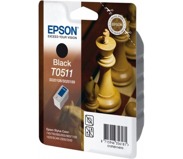 Epson inktpatroon Black T0511
