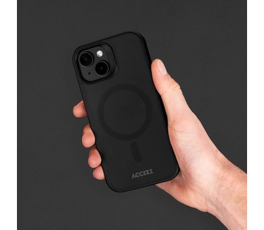 Accezz Rugged Frosted Backcover met MagSafe