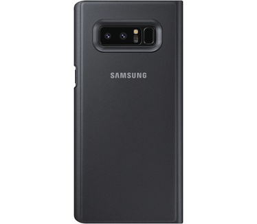 Samsung Galaxy Note 8 Clear View Standing Cover (Galaxy Note 8) Zwart