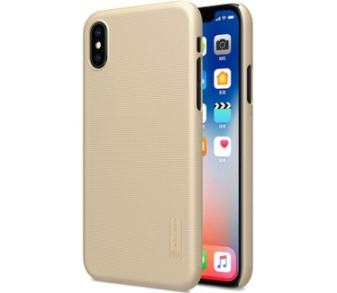 Nillkin Frosted Shield HardCase - iPhone XS Max (6.5'') - Goud  Goud