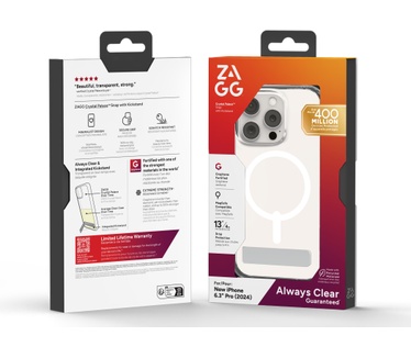 Zagg Crystal Palace Snap w/Kickstand