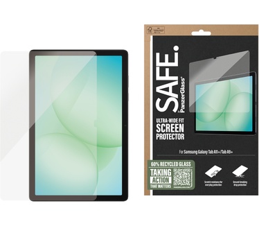 PanzerGlass SAFE. by PanzerGlass® Screen Protector Samsung Galaxy Tab A11+ | Tab A9+ | Ultra-Wide Fit