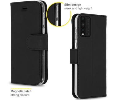 Accezz Wallet Softcase Bookcase Xiaomi Redmi 9T - Zwart (Redmi 9T) Zwart