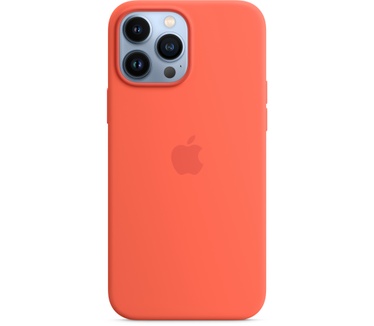 Apple Siliconenhoesje met MagSafe voor iPhone 13 Pro Max - Nectarine