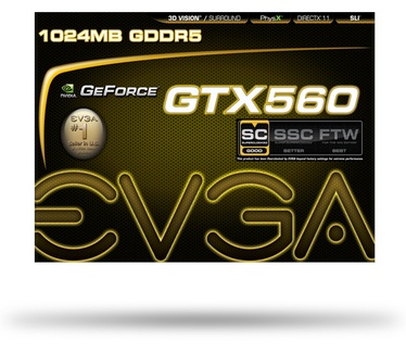EVGA GeForce GTX 560 Superclocked