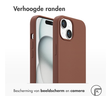 Accezz Liquid Silicone Backcover met MagSafe