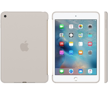 Apple iPad Mini 4 Siliconenhoes Steengrijs