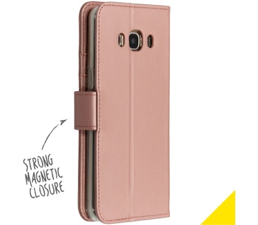 Accezz Wallet Softcase Bookcase Samsung Galaxy J5 (2016) (Galaxy J5 (2016)) Rosé Goud