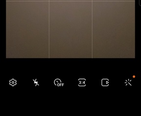 Screenshot camera Samsung Galaxy Z Flip met One UI 2.1 